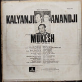 Kalyanji Anandji* Present Mukesh - A Selection Of Hindi Film Songs (Vinyl)